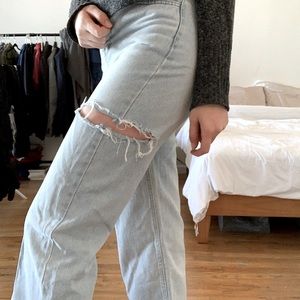 OAK + FORT Wide Leg Jeans